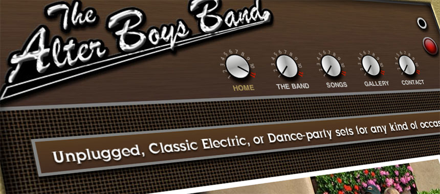 The Alter Boys Band alterboys-panel