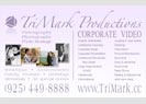 Weddings by TriMark Productions | Postcard design